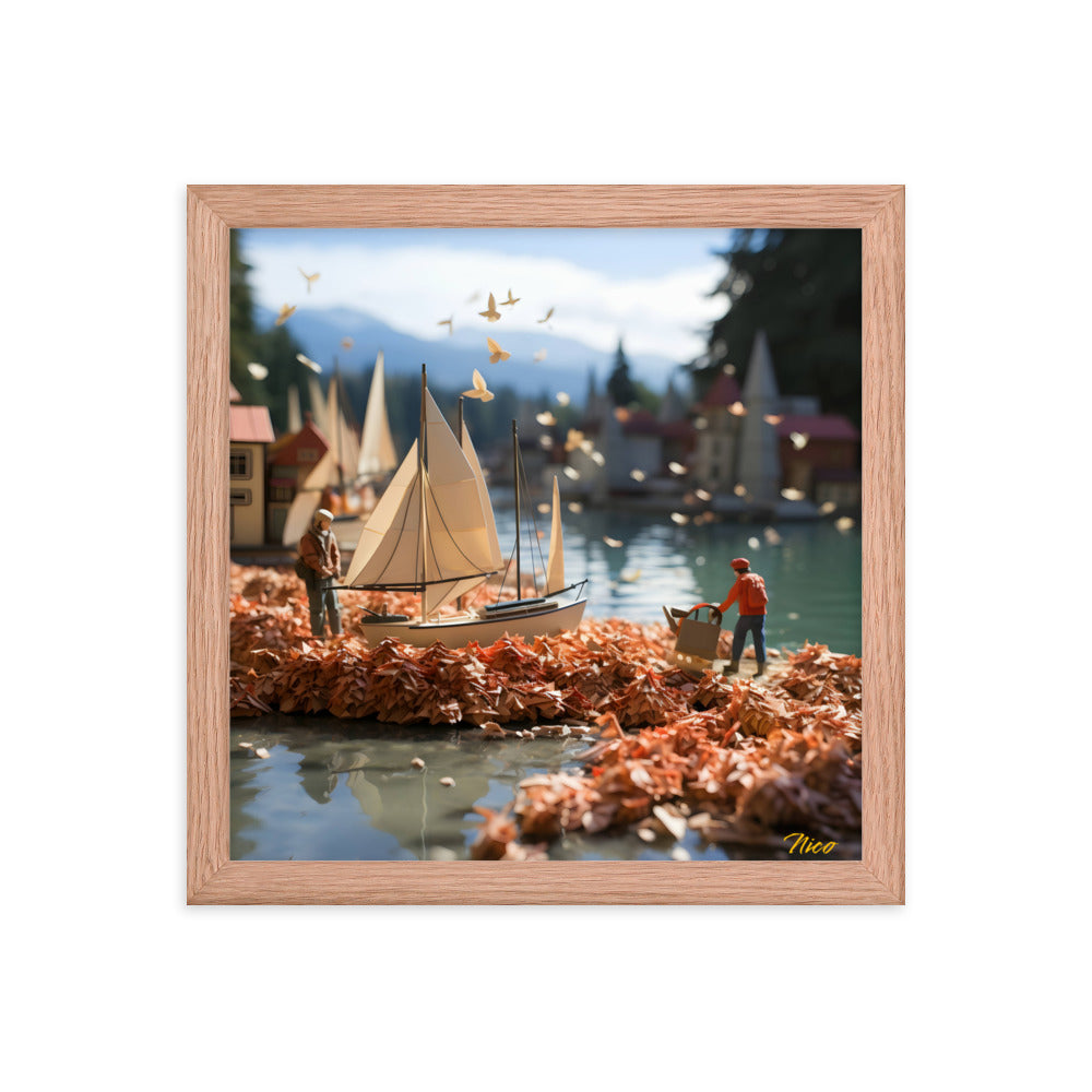 On The Docks By The Bay Series Print #5 - Framed Paper Print