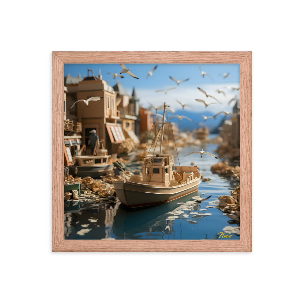 On The Docks By The Bay Series Print #3 - Framed Paper Print