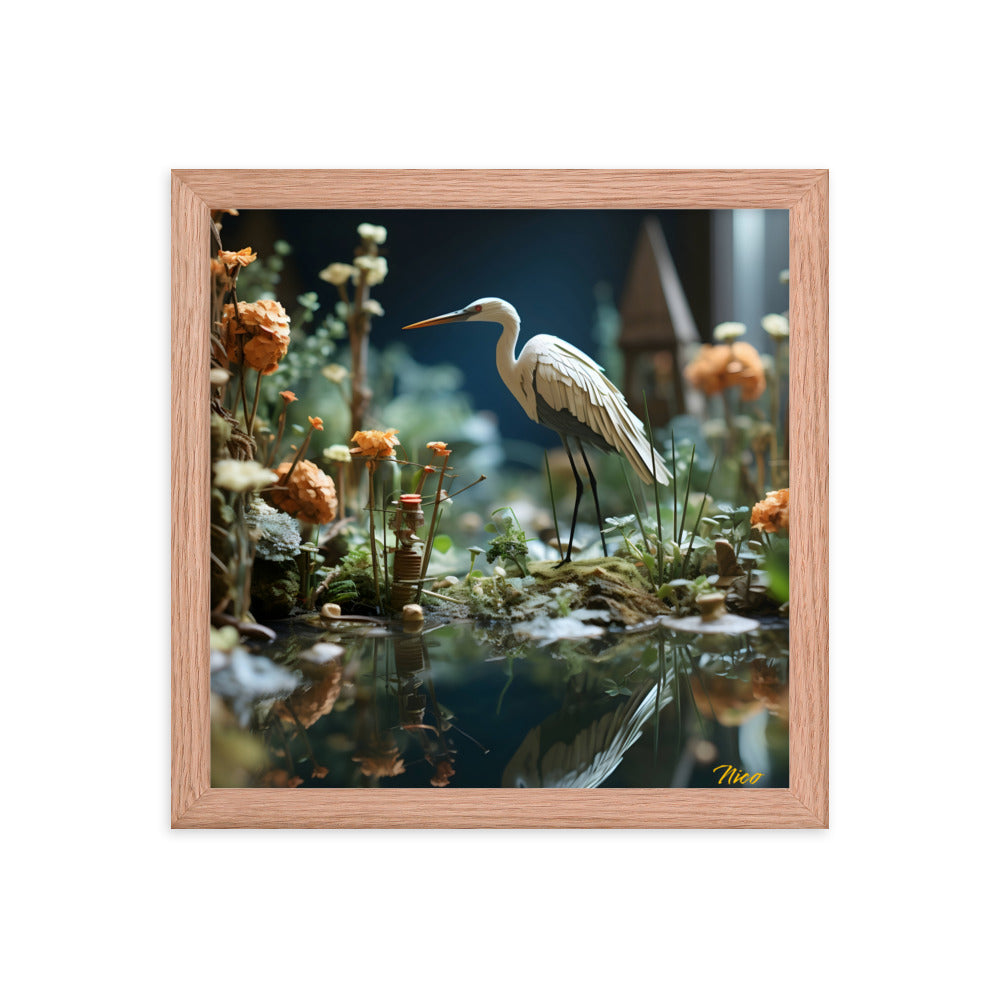 Born On A Bayou Series Print #1 - Framed Paper Print