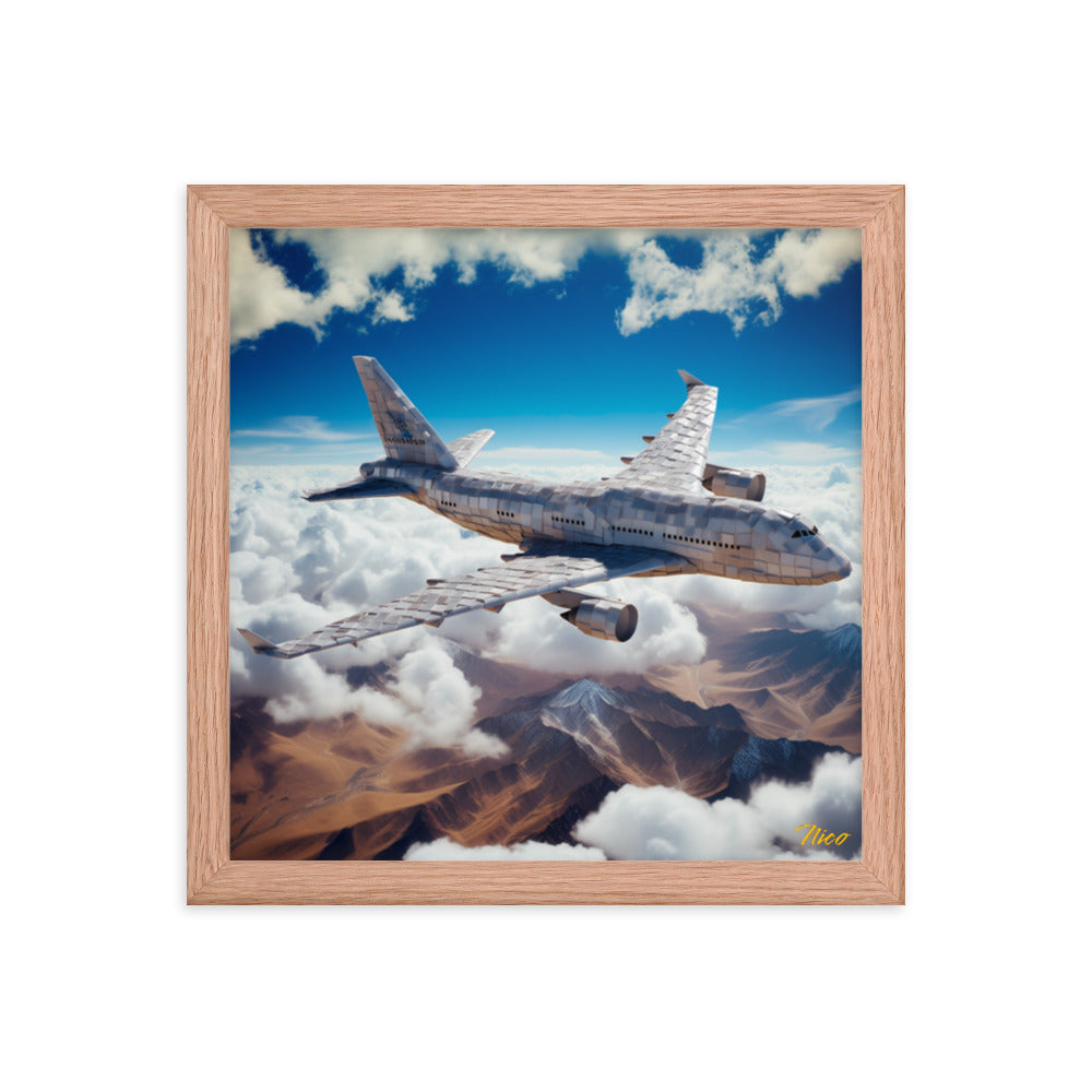 Frequent Flyer Miles Series Print #9 - Framed Paper Print