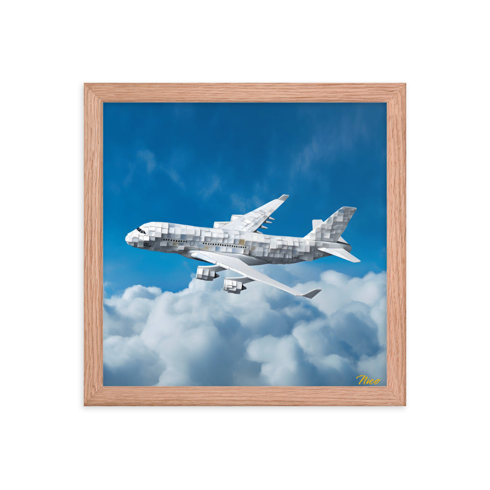 Frequent Flyer Miles Series Print #5 - Framed Paper Print