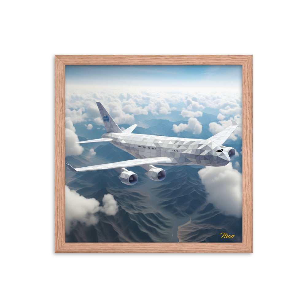 Frequent Flyer Miles Series Print #7 - Framed Paper Print