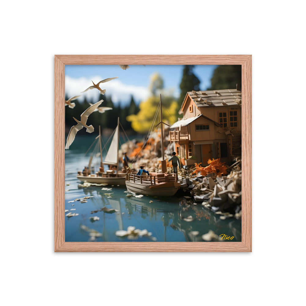 On The Docks By The Bay Series Print #8 - Framed Paper Print