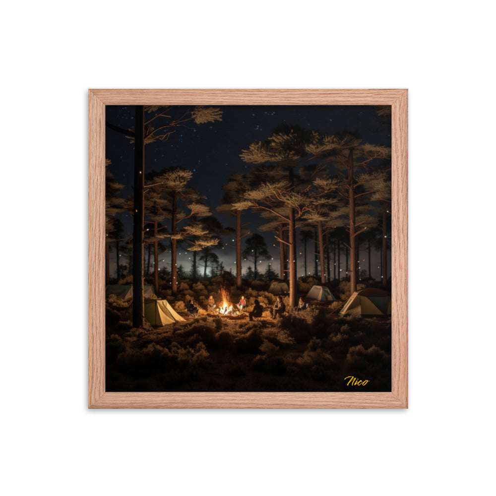 Under The Starry Skies Series Print #9 - Framed Paper Print