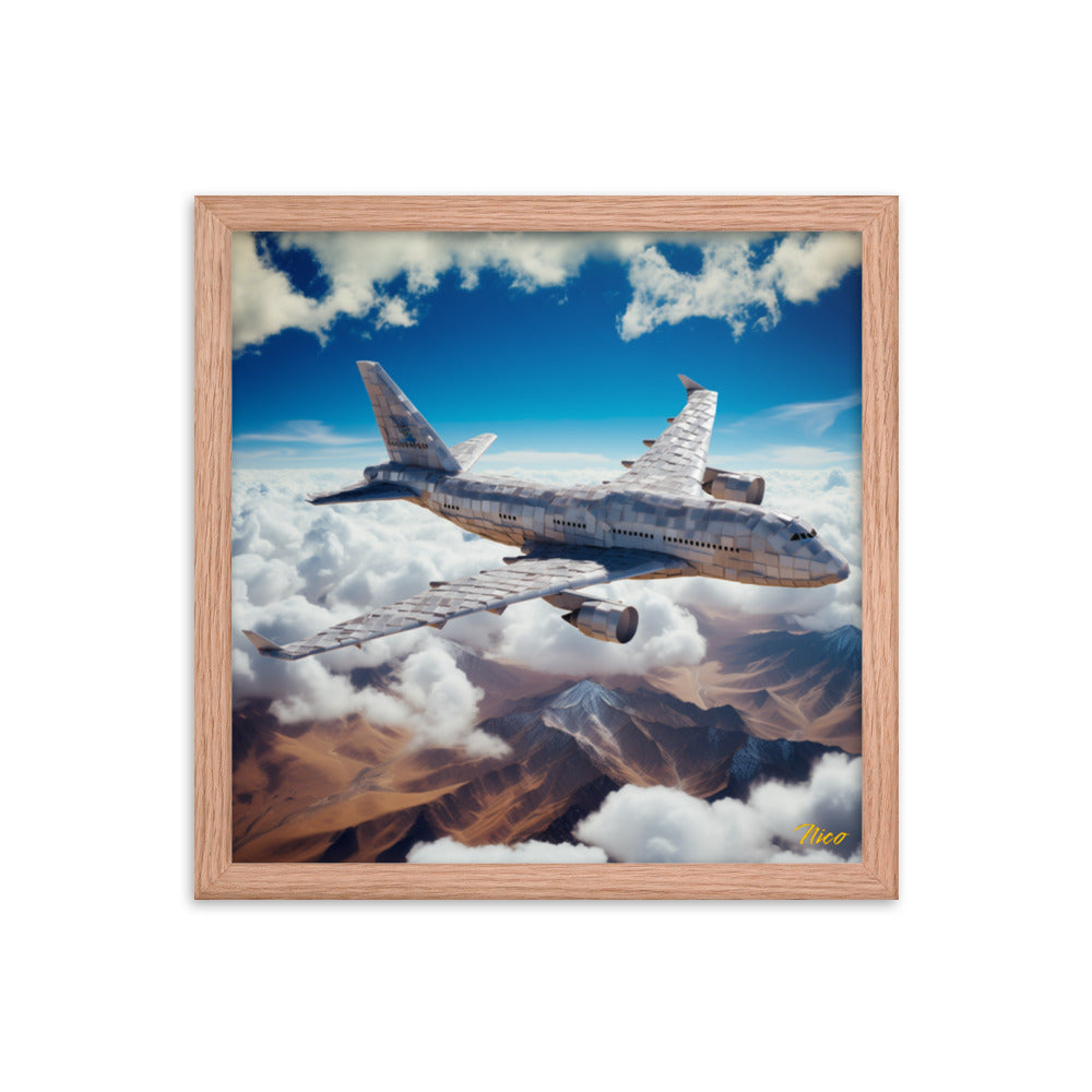 Frequent Flyer Miles Series Print #9 - Framed Paper Print