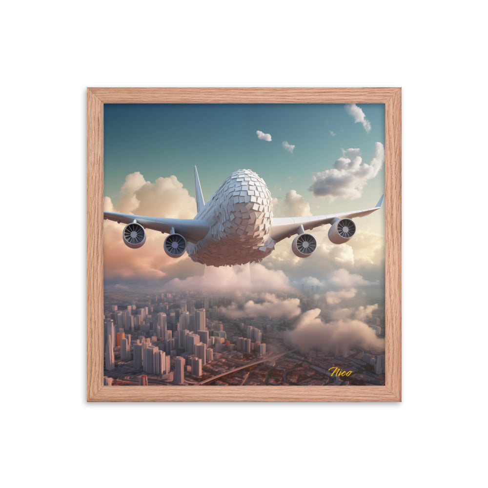 Frequent Flyer Miles Series Print #1 - Framed Paper Print