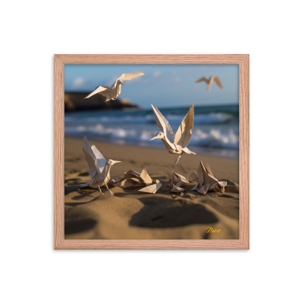 By The Seaside Series Print #7 - Framed Paper Print