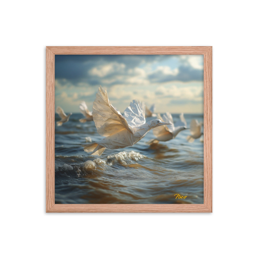 By The Seaside Series Print #8 - Framed Paper Print