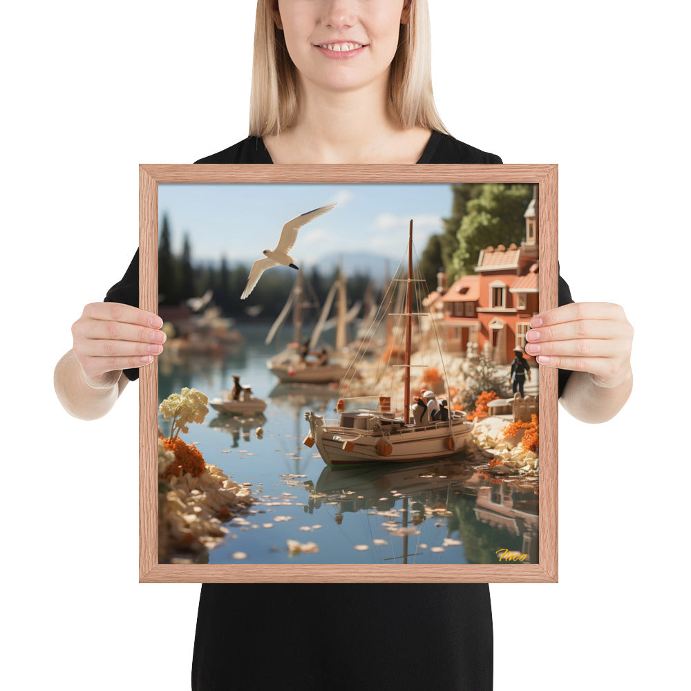 On The Docks By The Bay Series Print #6 - Framed Paper Print