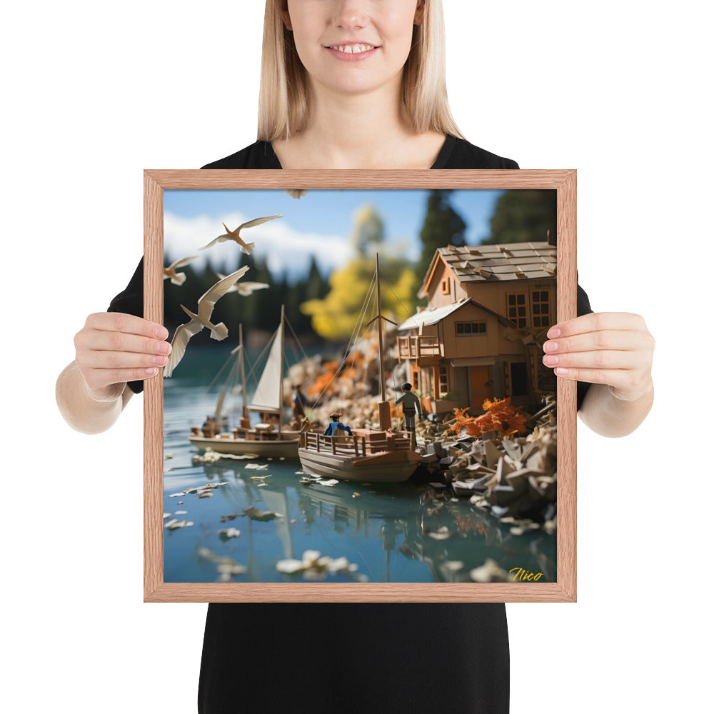 On The Docks By The Bay Series Print #8 - Framed Paper Print