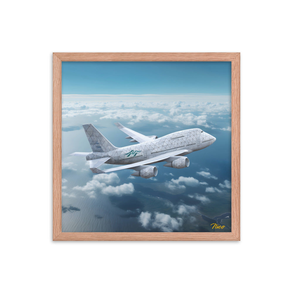 Frequent Flyer Miles Series Print #3 - Framed Paper Print