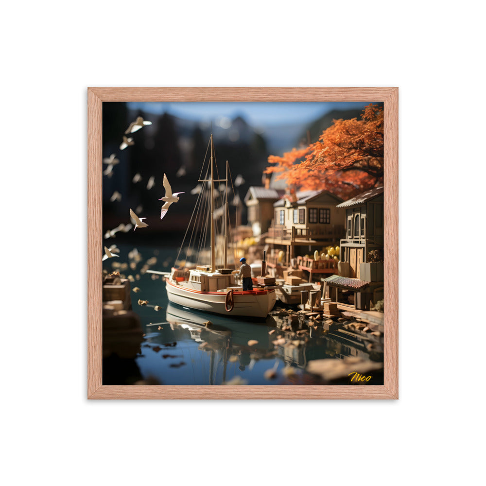 On The Docks By The Bay Series Print #1 - Framed Paper Print