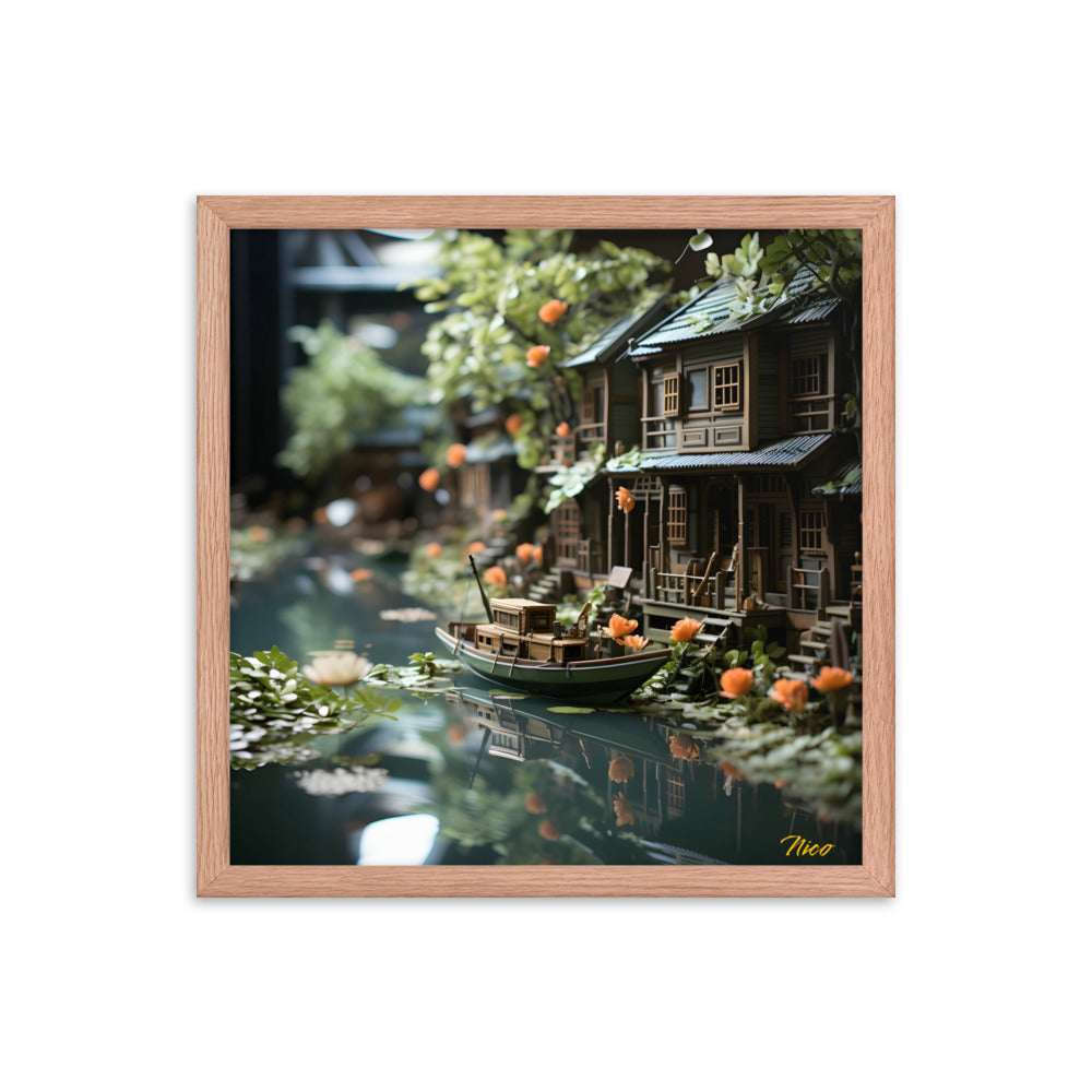 Born On A Bayou Series Print #9 - Framed Paper Print