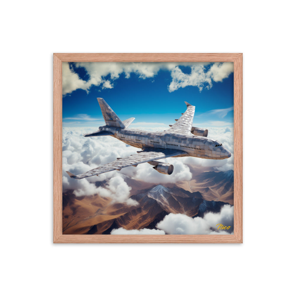 Frequent Flyer Miles Series Print #9 - Framed Paper Print