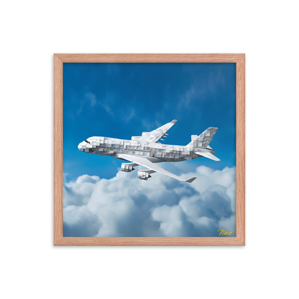 Frequent Flyer Miles Series Print #5 - Framed Paper Print