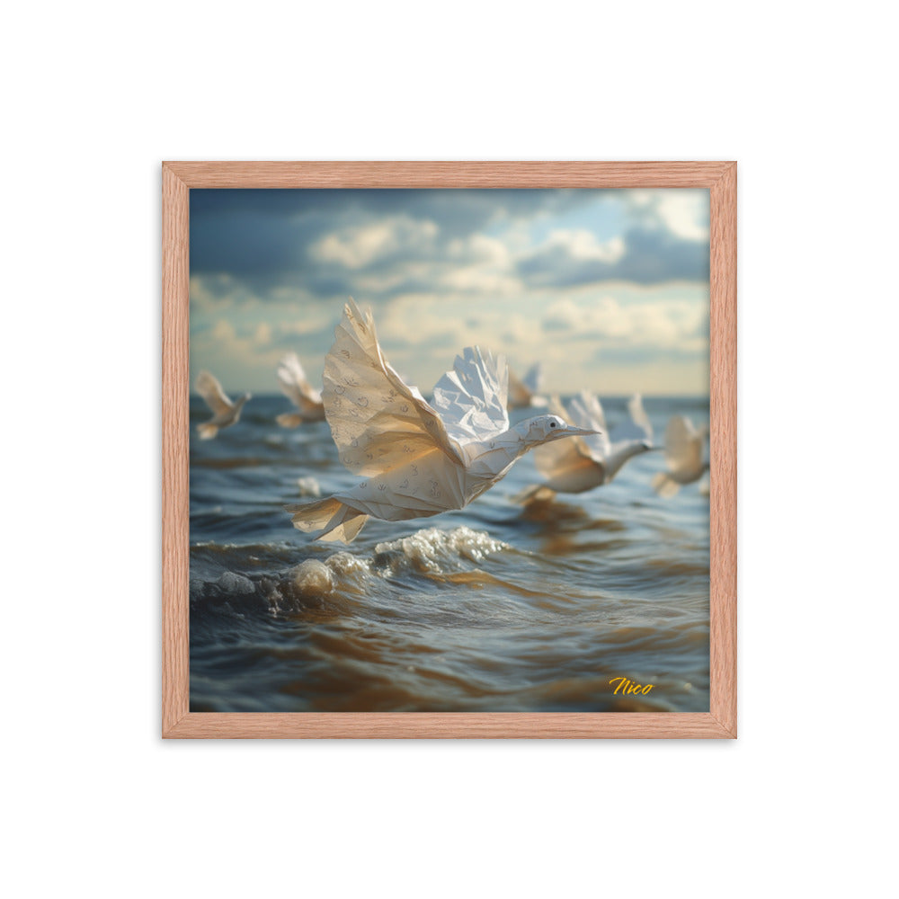 By The Seaside Series Print #8 - Framed Paper Print