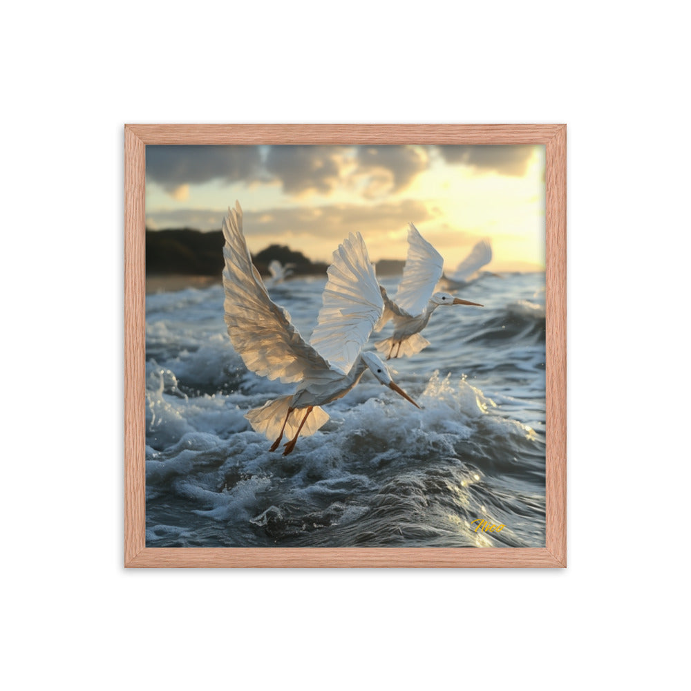 By The Seaside Series Print #10 - Framed Paper Print