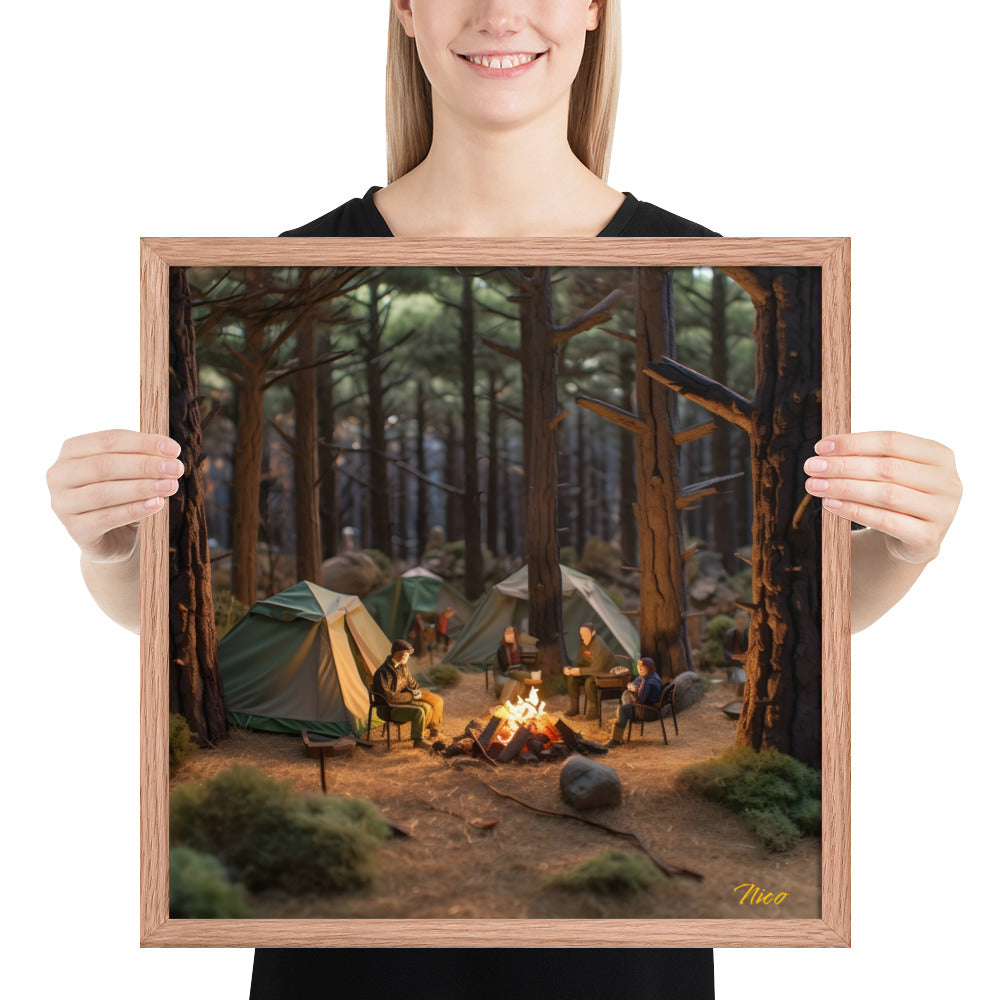 Campfire Series Print #1 - Framed Paper Print