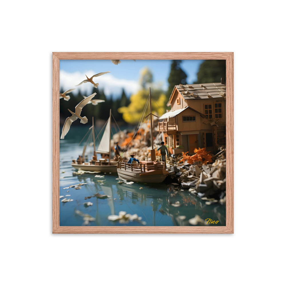 On The Docks By The Bay Series Print #8 - Framed Paper Print