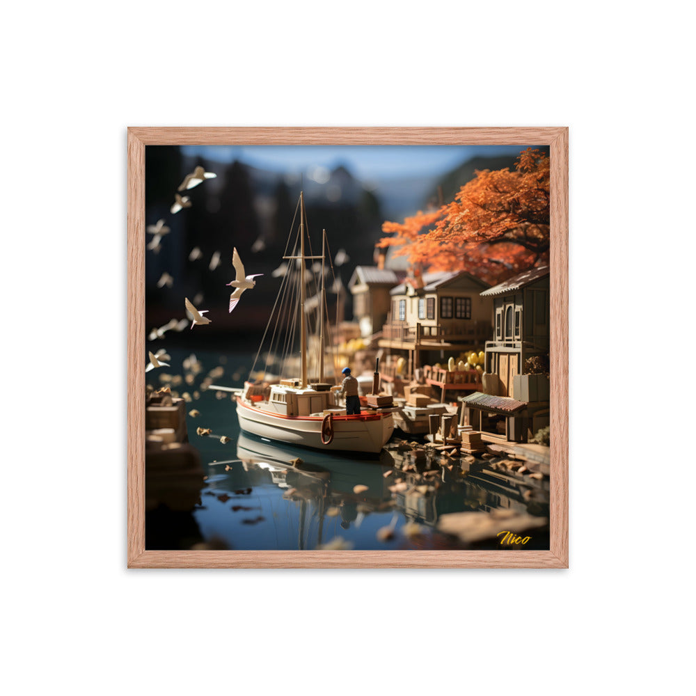 On The Docks By The Bay Series Print #1 - Framed Paper Print