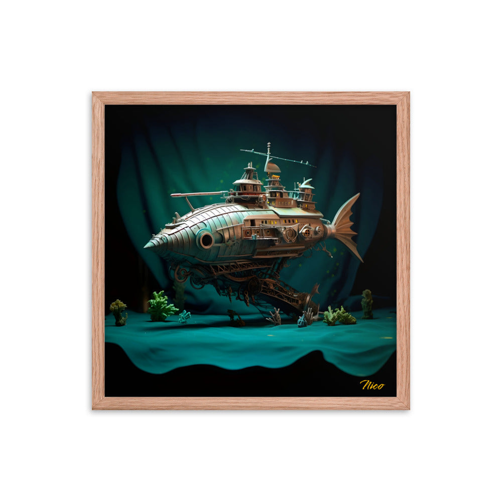 20,000 Leagues Under The Sea Print #2 - Framed Paper Print