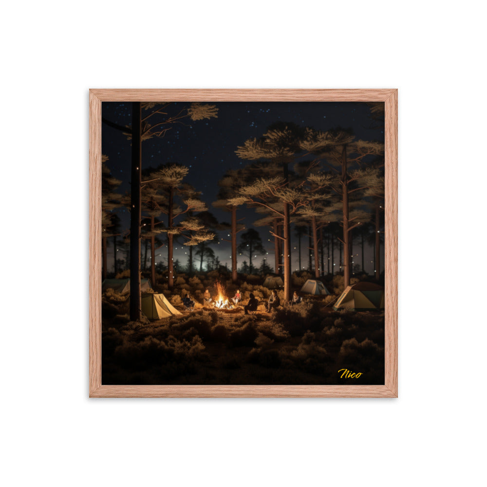 Under The Starry Skies Series Print #9 - Framed Paper Print