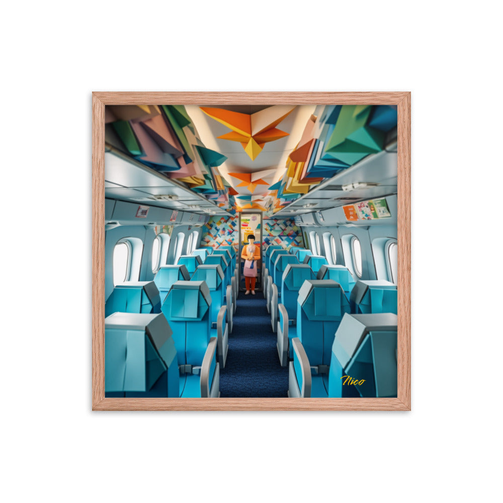 Frequent Flyer Miles Series Print #6 - Framed Paper Print