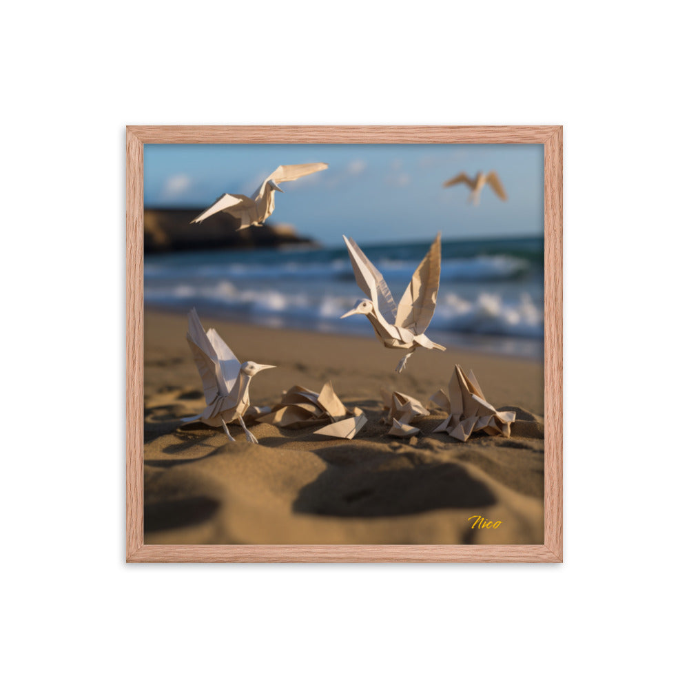 By The Seaside Series Print #7 - Framed Paper Print