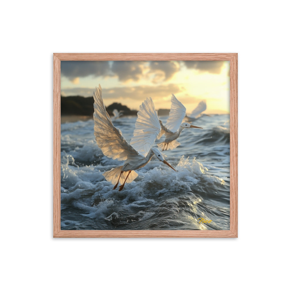 By The Seaside Series Print #10 - Framed Paper Print