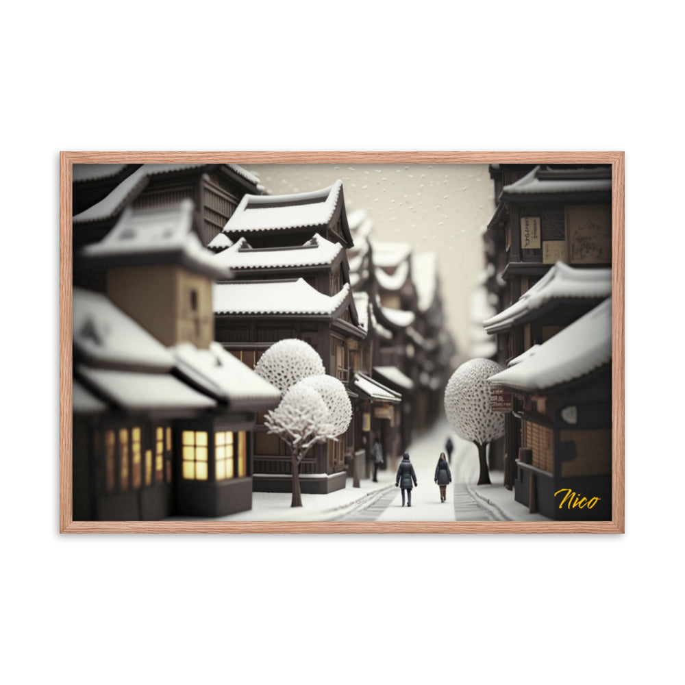 I Wish It Would Snow Series Print #7 - Framed Paper Print