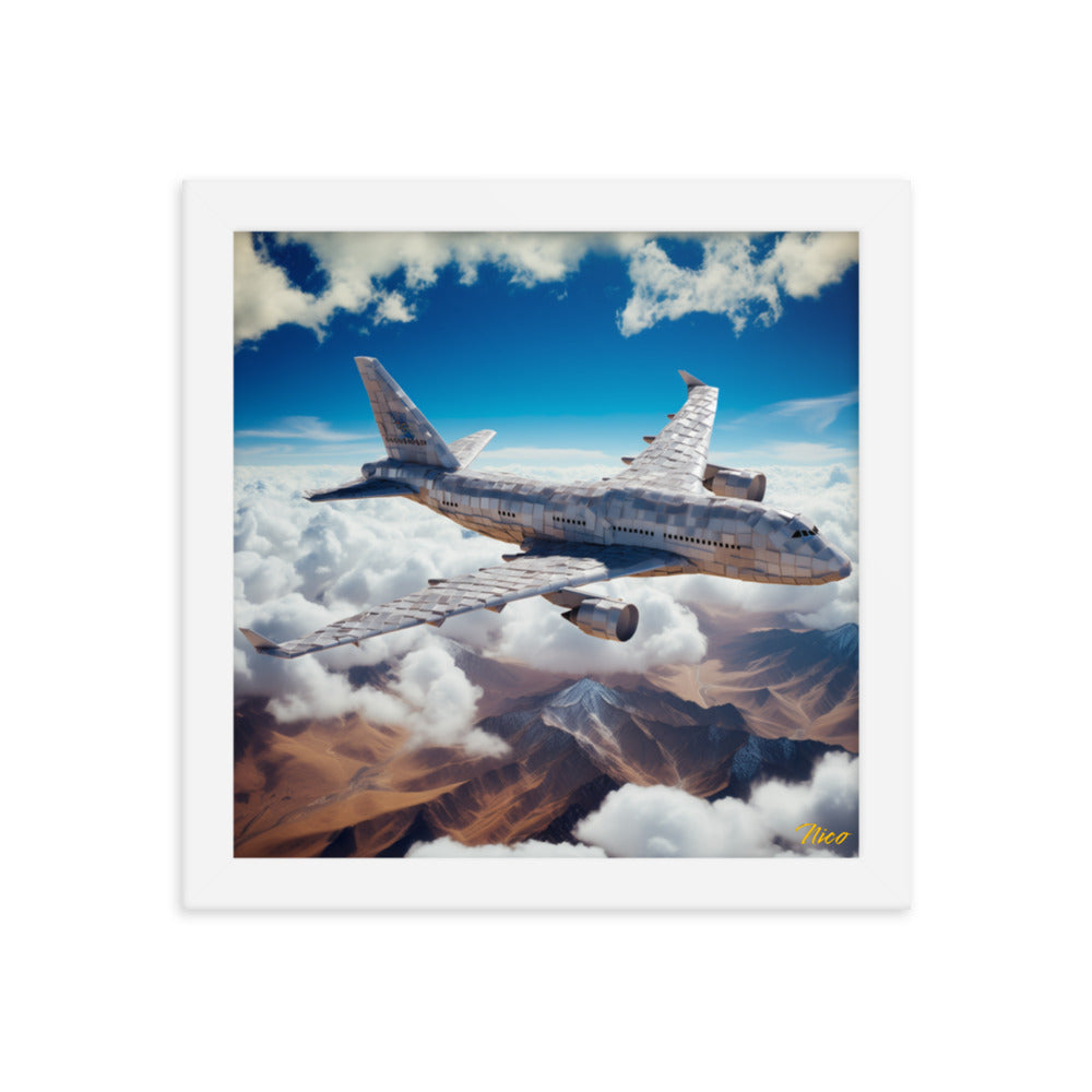 Frequent Flyer Miles Series Print #9 - Framed Paper Print