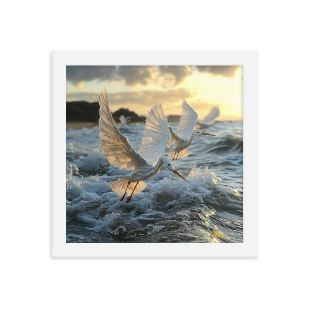 By The Seaside Series Print #10 - Framed Paper Print