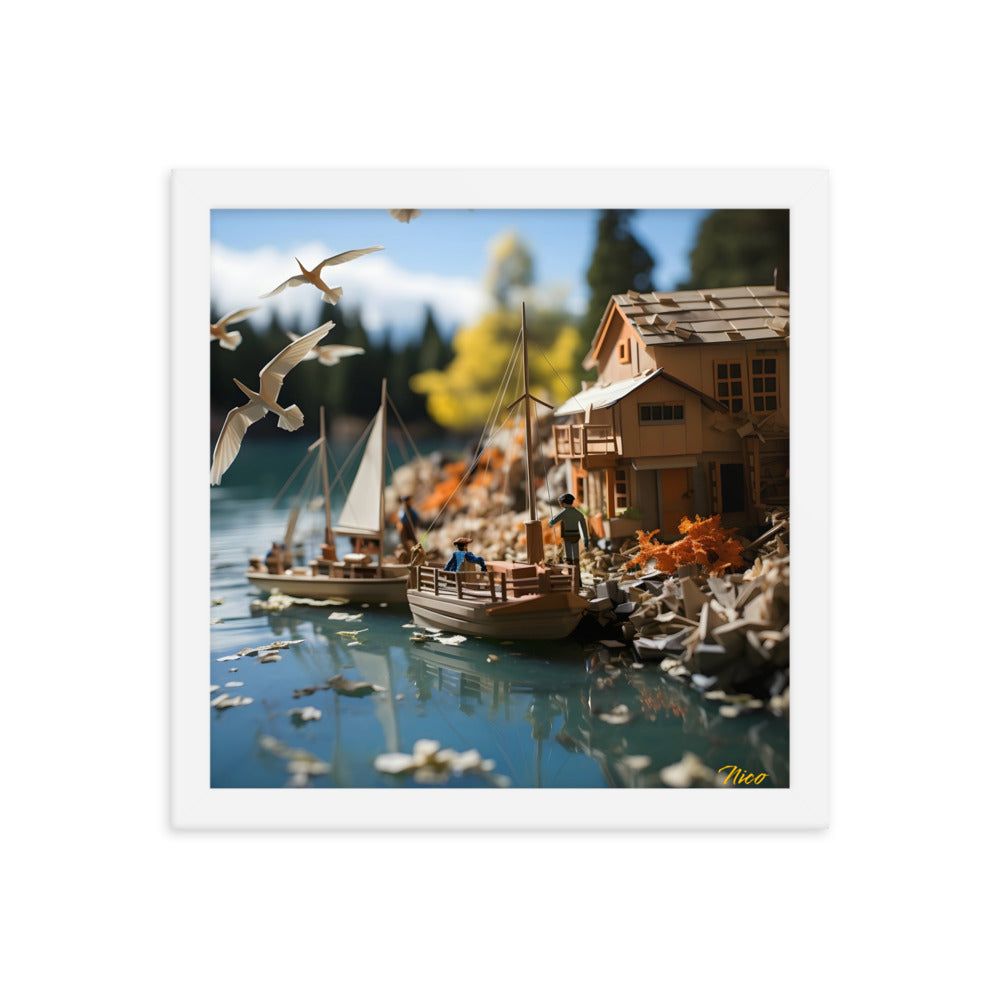 On The Docks By The Bay Series Print #8 - Framed Paper Print