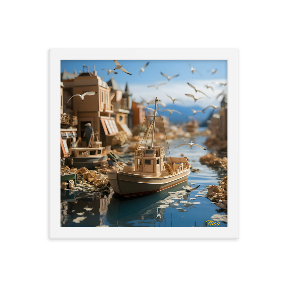 On The Docks By The Bay Series Print #3 - Framed Paper Print