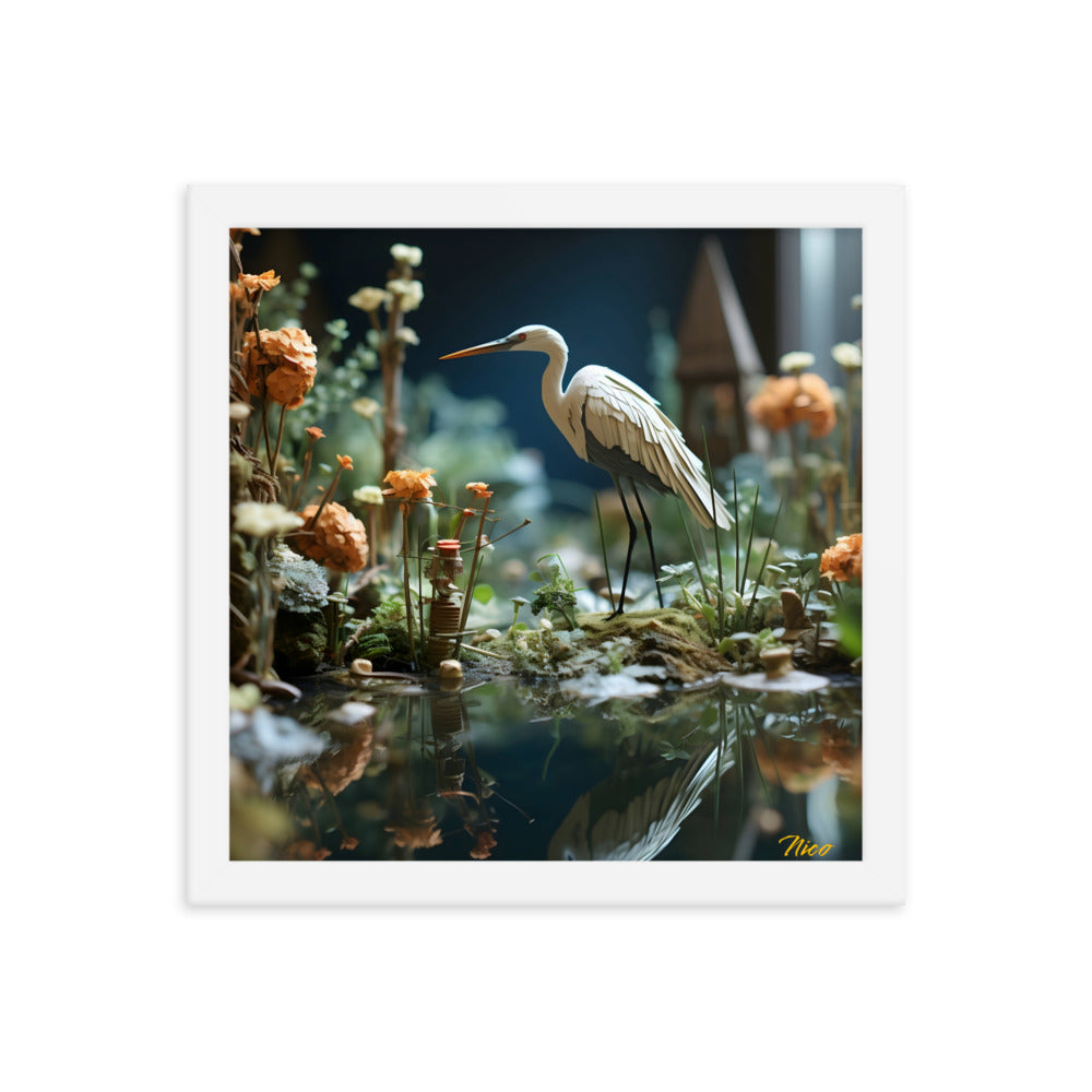 Born On A Bayou Series Print #1 - Framed Paper Print