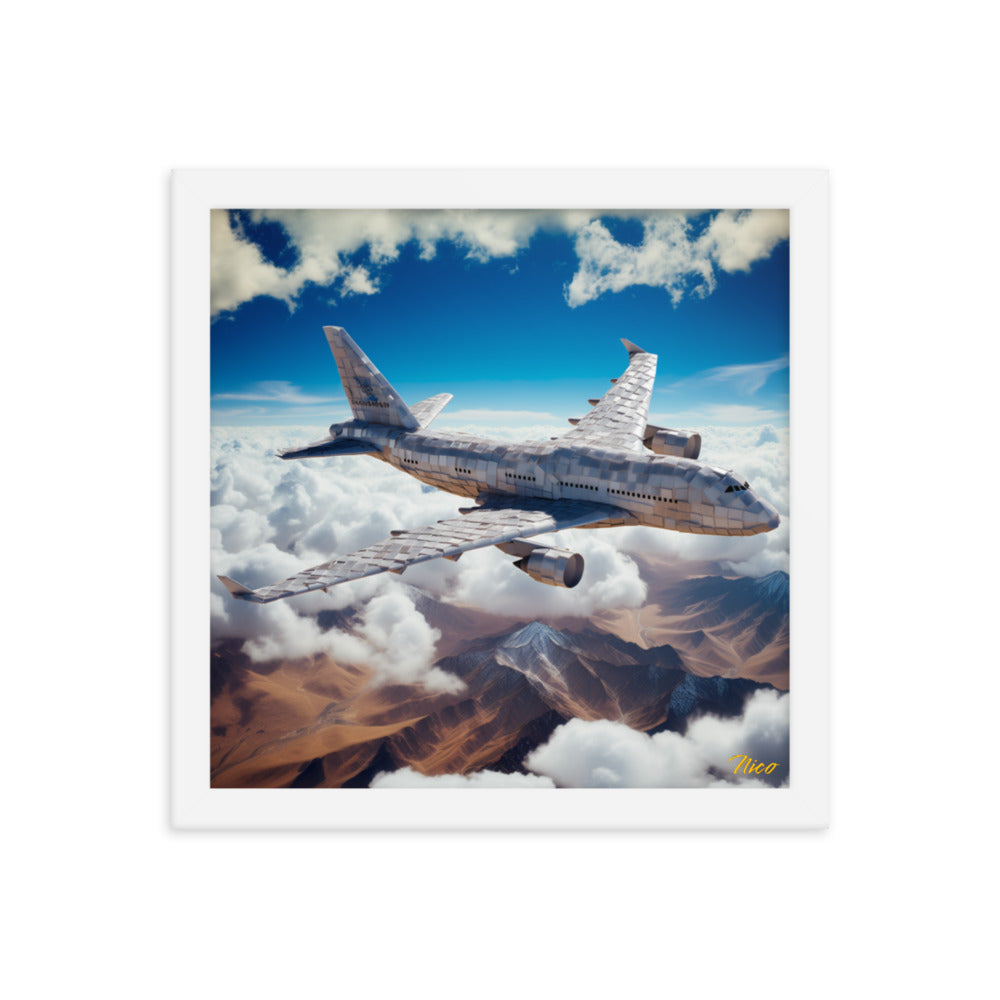 Frequent Flyer Miles Series Print #9 - Framed Paper Print