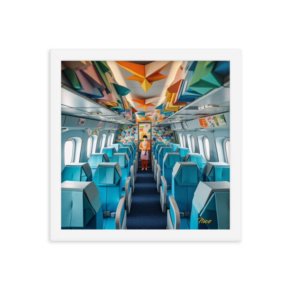 Frequent Flyer Miles Series Print #6 - Framed Paper Print