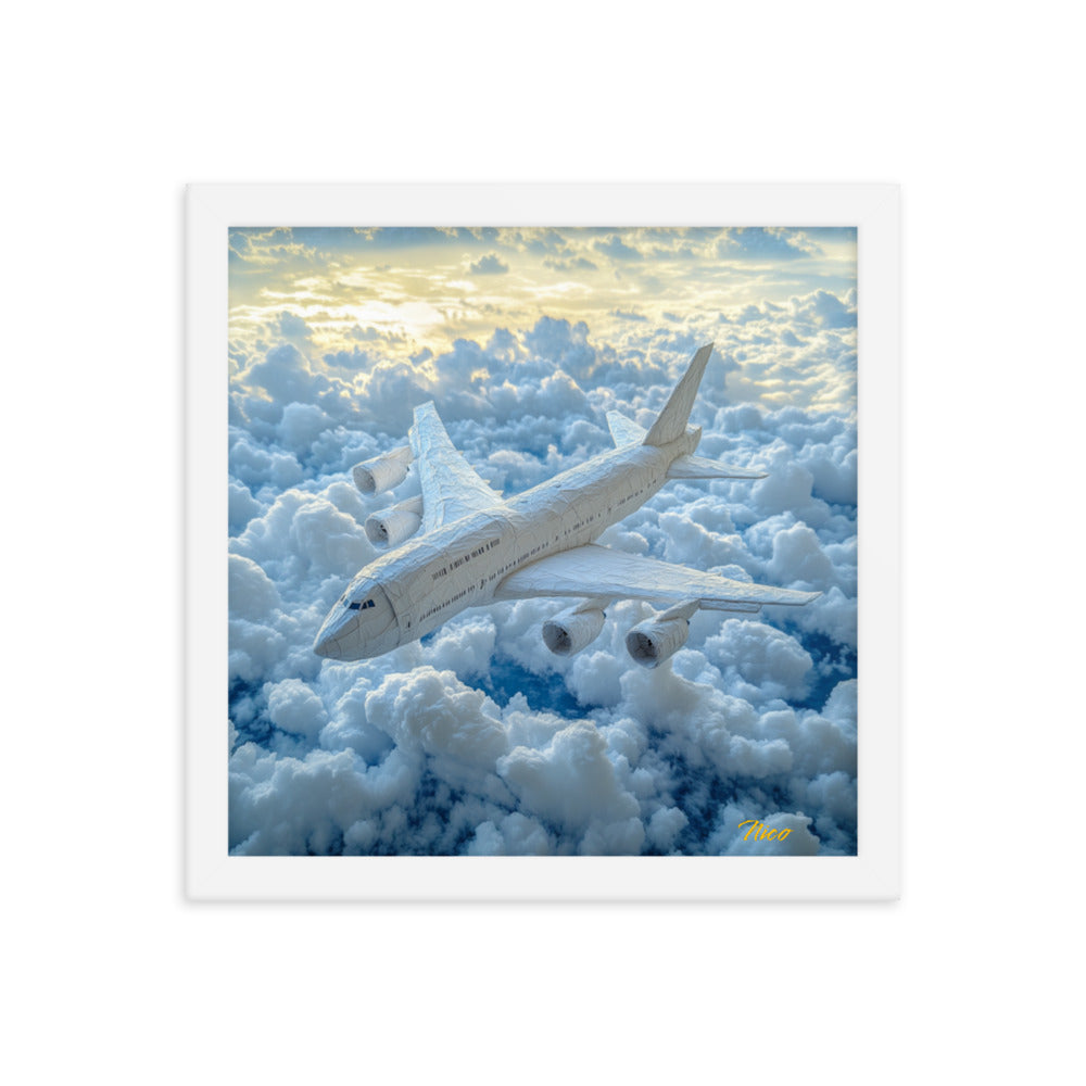 Frequent Flyer Miles Series Print #10 - Framed Paper Print