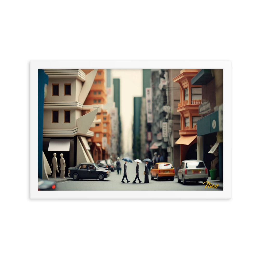 Via The Metropolis Series Print #7 - Framed Paper Print