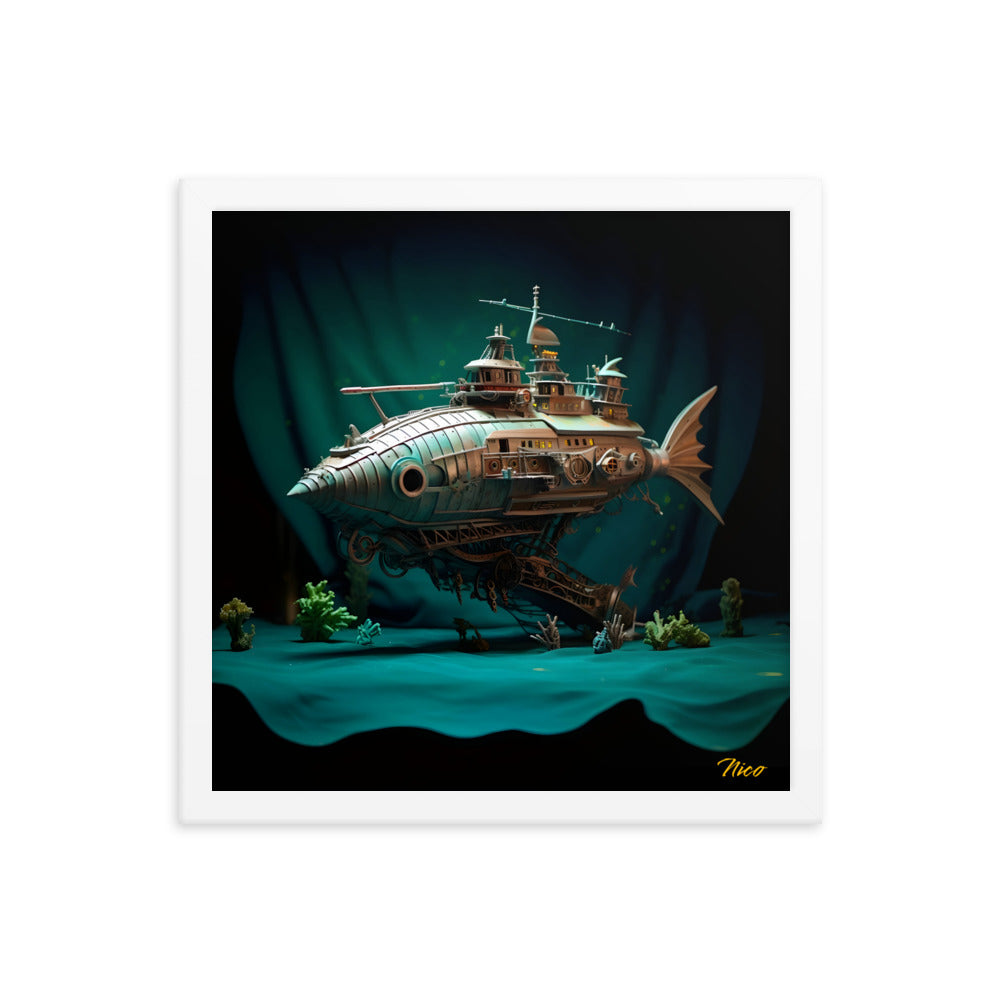 20,000 Leagues Under The Sea Print #2 - Framed Paper Print