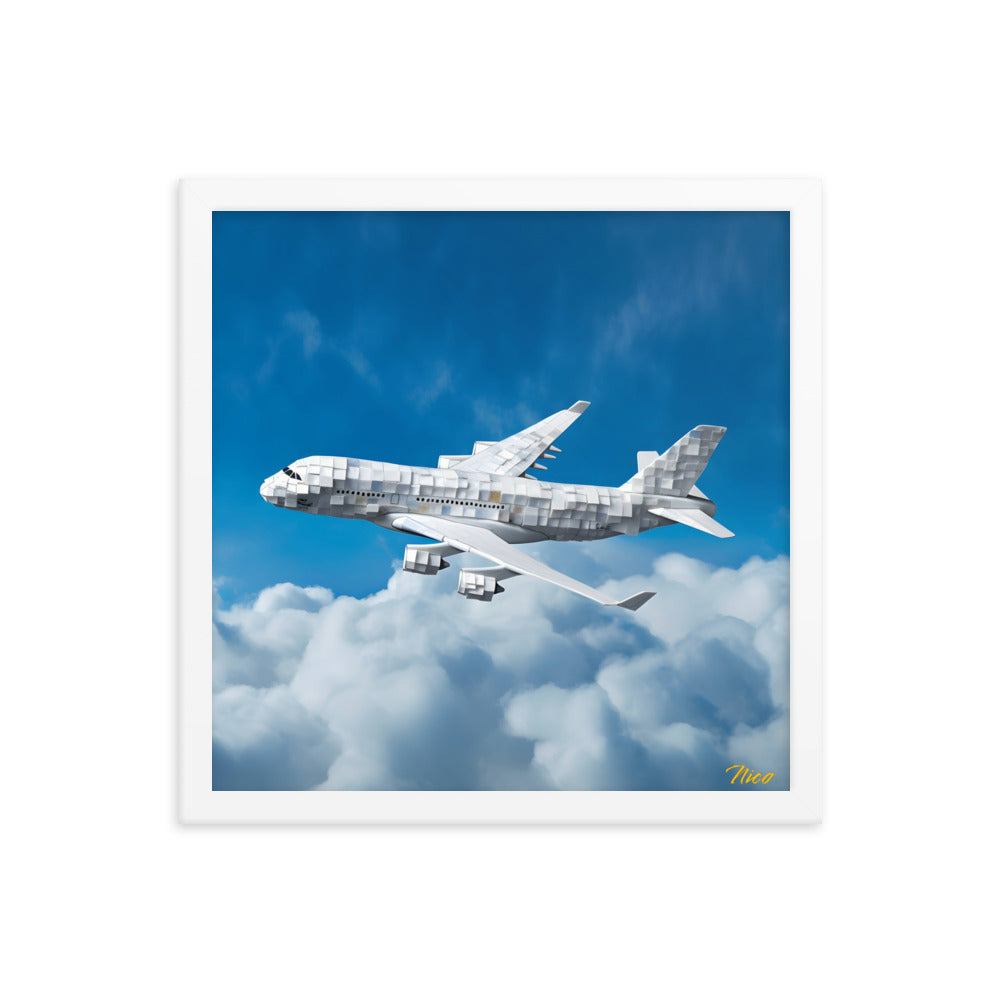 Frequent Flyer Miles Series Print #5 - Framed Paper Print