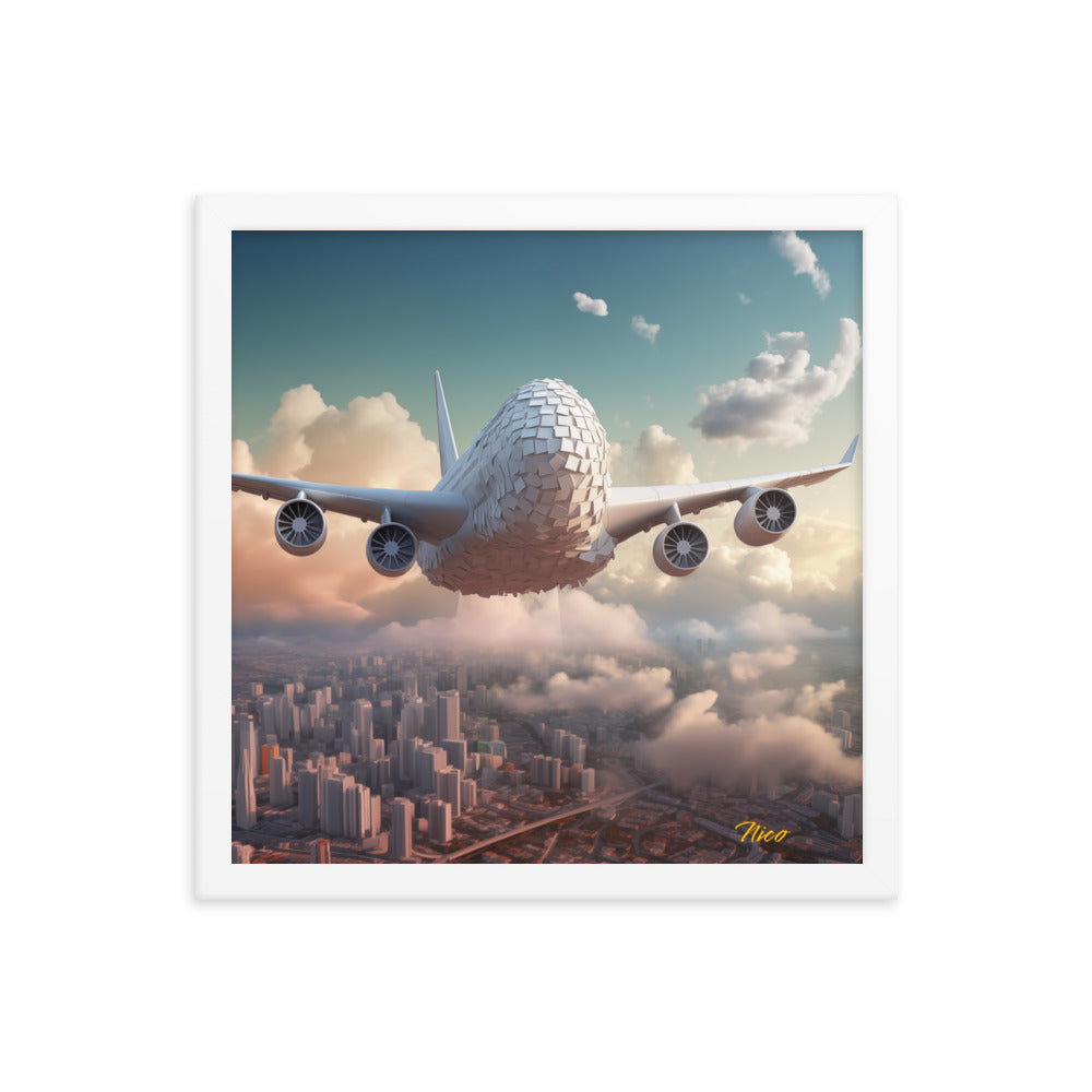 Frequent Flyer Miles Series Print #1 - Framed Paper Print