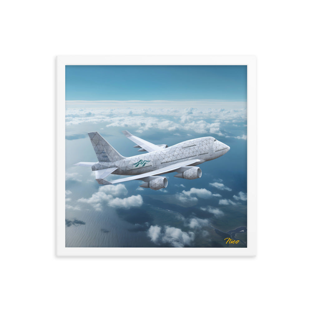 Frequent Flyer Miles Series Print #3 - Framed Paper Print