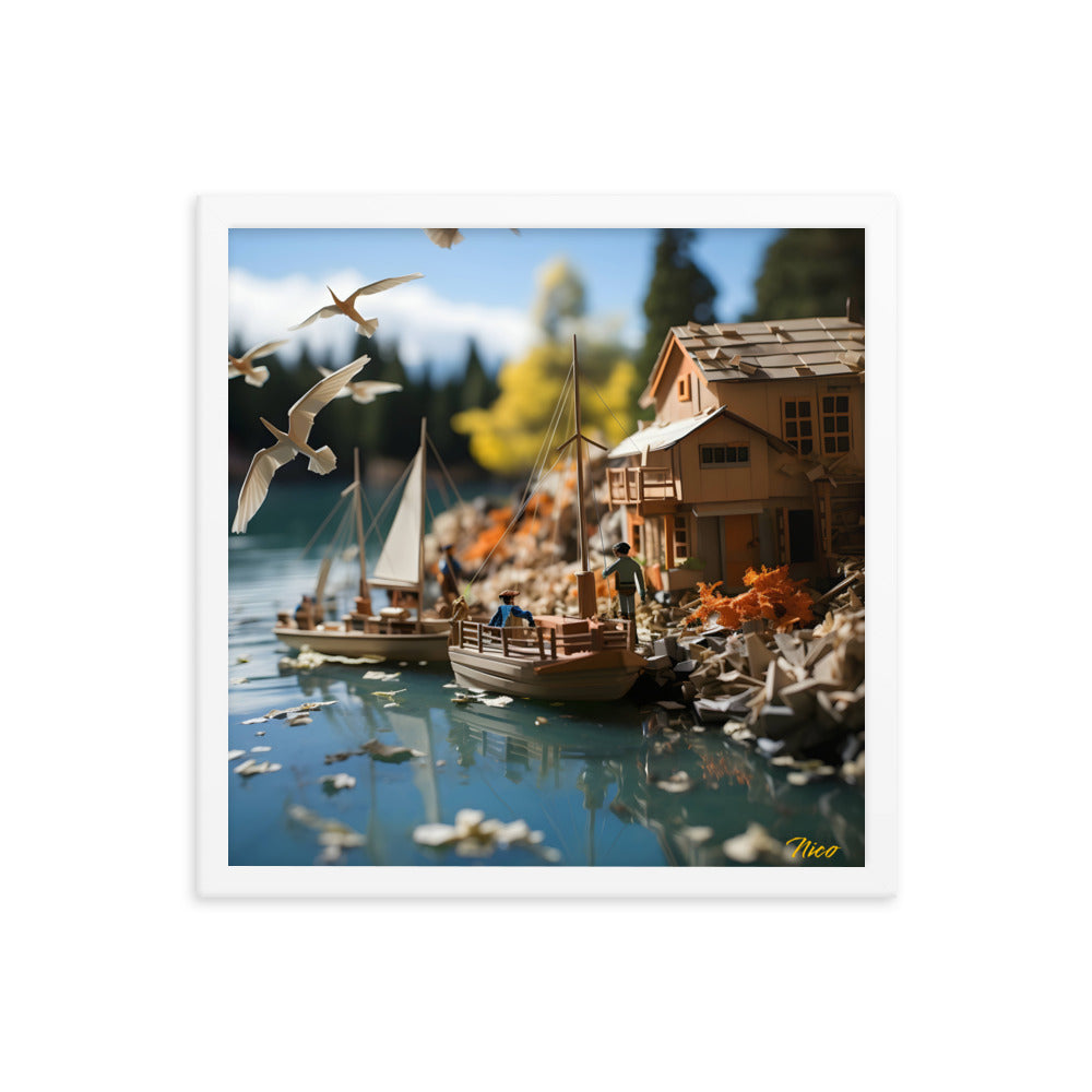 On The Docks By The Bay Series Print #8 - Framed Paper Print