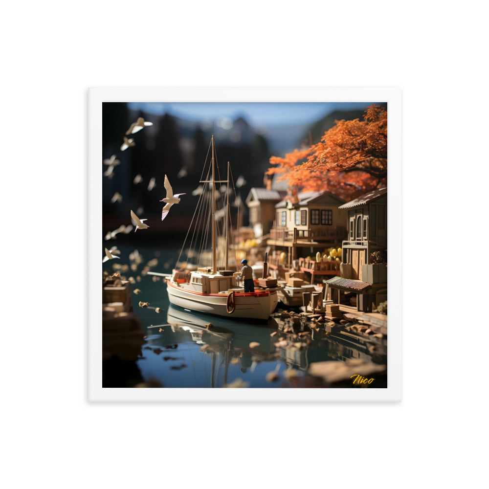 On The Docks By The Bay Series Print #1 - Framed Paper Print