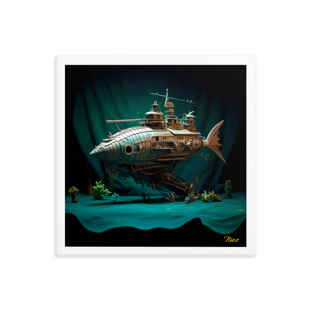 20,000 Leagues Under The Sea Print #2 - Framed Paper Print