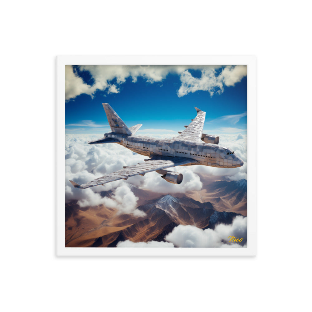 Frequent Flyer Miles Series Print #9 - Framed Paper Print