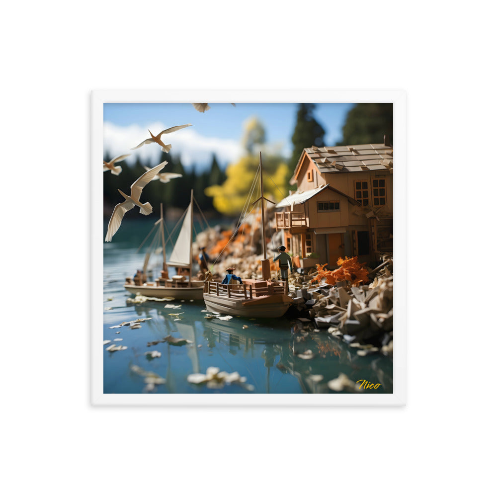 On The Docks By The Bay Series Print #8 - Framed Paper Print