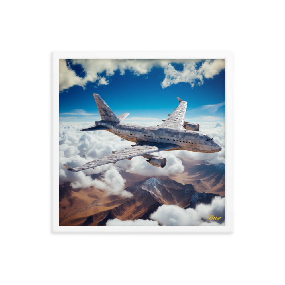 Frequent Flyer Miles Series Print #9 - Framed Paper Print