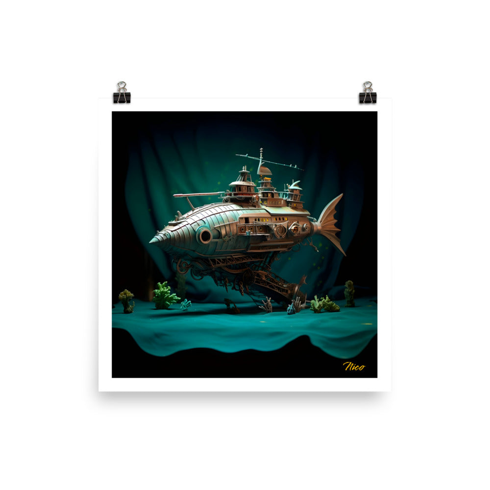 20,000 Leagues Under The Sea Series Print #2 - Paper Print